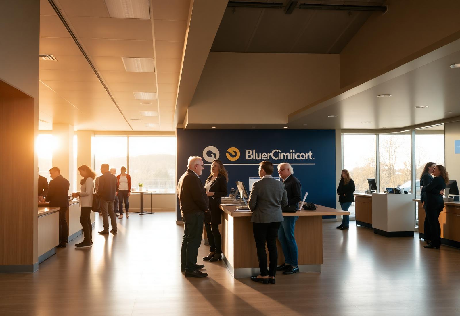 Members visiting a Potheir Credit Union branch